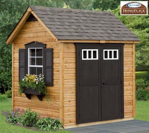Legacy 8x6 Wood Garden Shed