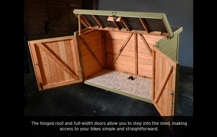 21 Secure Bike Shed Ideas from Around the Globe