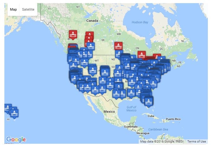 Shed permit map