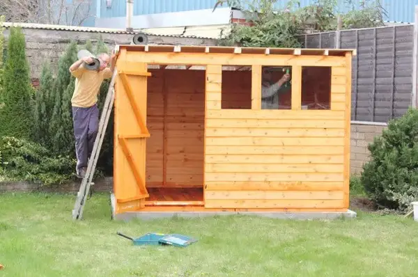 Shed Roof Ideas - Flat Roof