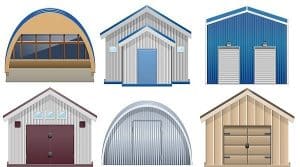 the 7 most popular shed roof materials … in detail - zacs