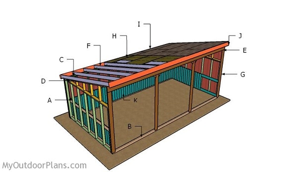 12x16 barn with porch plans, barn shed plans, small barn