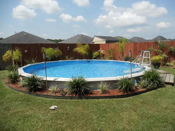 Landscaping Ideas For Above Ground, Above Ground Pool Landscaping Ideas Free