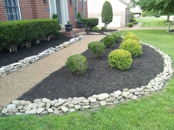 21 Landscaping Ideas For Rocks Stones And Pebbles Fit Into An